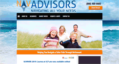 Desktop Screenshot of navadvisors.com